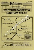 Local bus services in the Wootton Bassett & Lyneham Areas, from 20th November 2005 by Wiltshire County Council